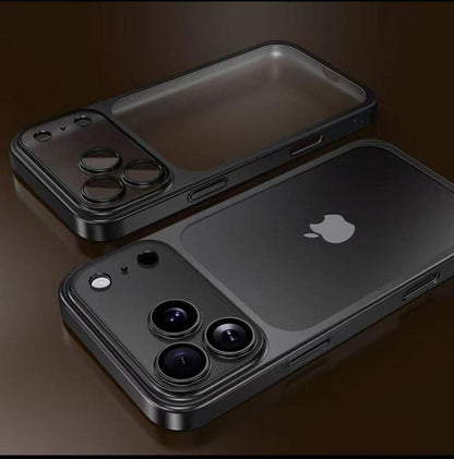 Compatible with Ip17 Pro Max Original Matte Electroplated Phone Case Ip16 Full Coverage Anti-Drop PC Protective Case 14