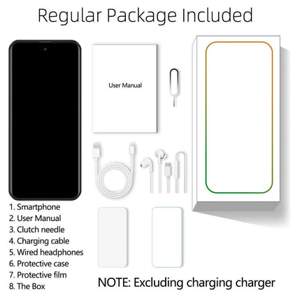 Fuffi Smart Unlock Phone 6.56 Inch Display, Dual Sim Nano Slot Android 10 GPS, 3Gb RAM + 32GB Storage, 2 Mp Camera, 3100Mah Battery