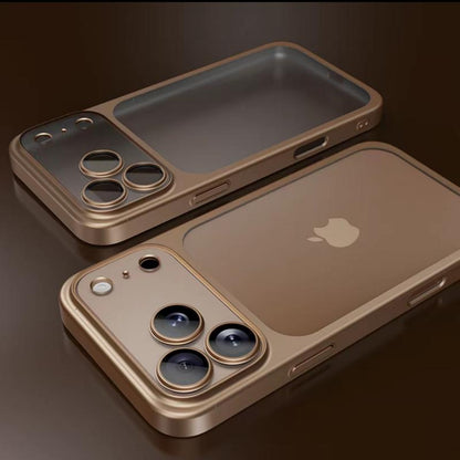 Compatible with Ip17 Pro Max Original Matte Electroplated Phone Case Ip16 Full Coverage Anti-Drop PC Protective Case 14