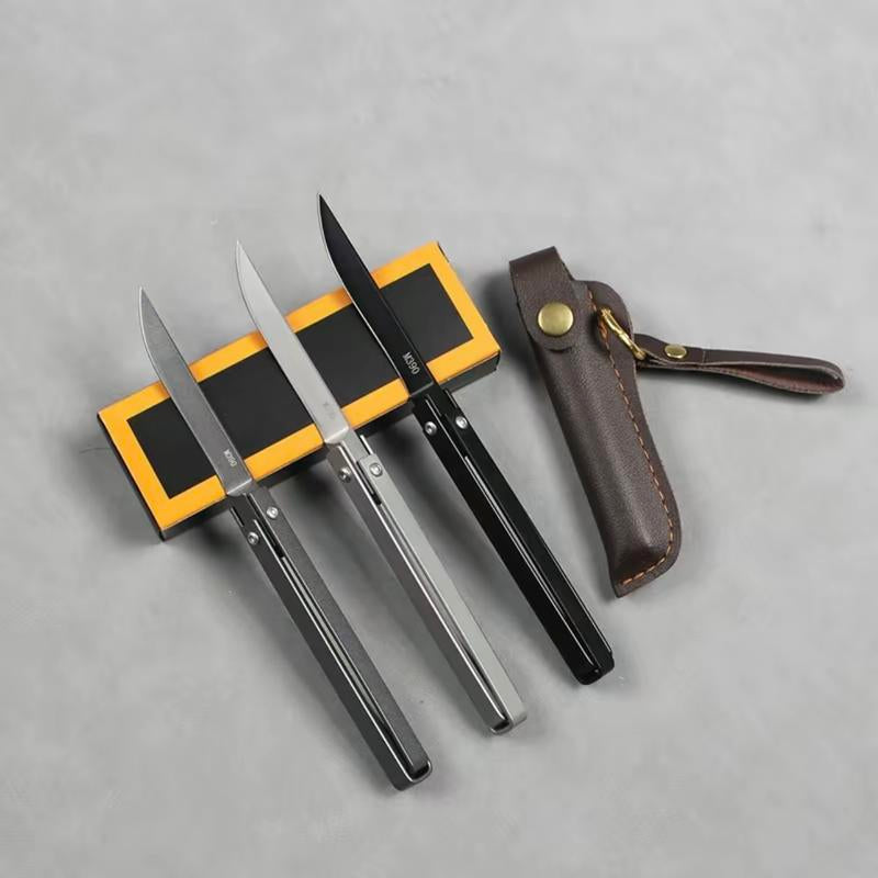 1 PCS Folding Knife, Mysterious Gift Box (Random Surprise Sent), Professionally Selected, Stainless Steel Knife, Multifunctional Outdoor Folding Knife, Limited Edition Halloween Version(May God Bless the Lucky Person with an Extra Knife or Whistle)