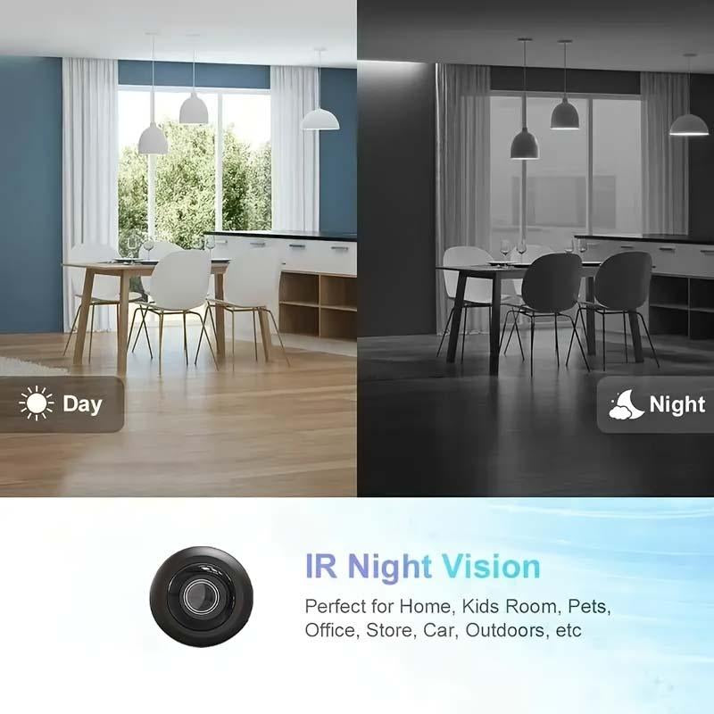 X5 Wireless Indoor Security Camera: Anti-Theft Video Recording, 720P, Memory Card Support, IP Camera, USB & Voice (APP Compatible)
