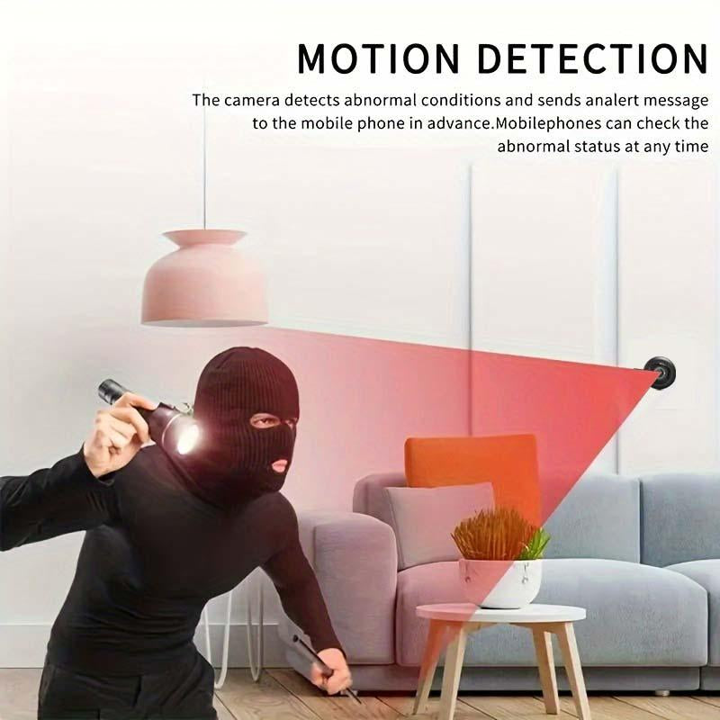 X5 Wireless Indoor Security Camera: Anti-Theft Video Recording, 720P, Memory Card Support, IP Camera, USB & Voice (APP Compatible)