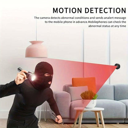 X5 Wireless Indoor Security Camera: Anti-Theft Video Recording, 720P, Memory Card Support, IP Camera, USB & Voice (APP Compatible)