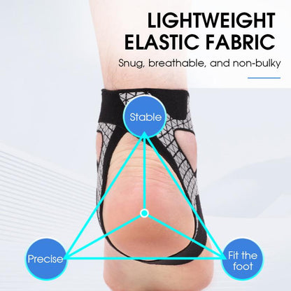 2Pcs Adjustable Elastic Ankle Brace