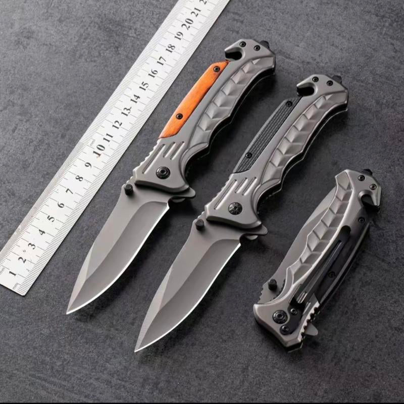 1 PCS Folding Knife, Mysterious Gift Box (Random Surprise Sent), Professionally Selected, Stainless Steel Knife, Multifunctional Outdoor Folding Knife, Limited Edition Halloween Version(May God Bless the Lucky Person with an Extra Knife or Whistle)