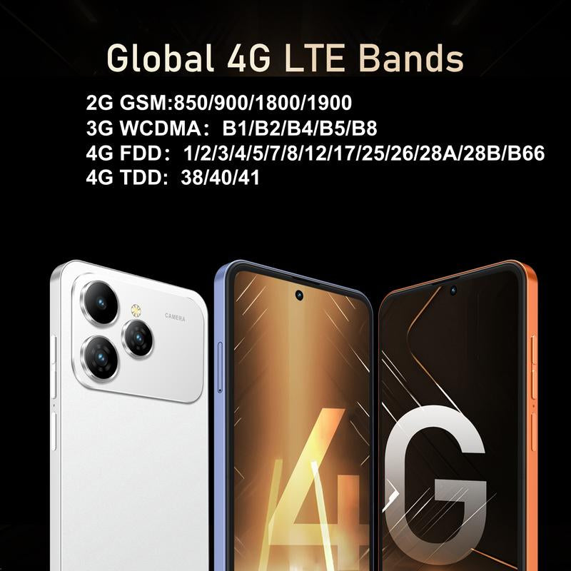 Fuffi Smart Unlock Phone 6.56 Inch Display, Dual Sim Nano Slot Android 10 GPS, 3Gb RAM + 32GB Storage, 2 Mp Camera, 3100Mah Battery