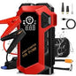 Fanttik Potent T10 Jump Starter 1800A 12000Mah Car Battery Pack for 8.5L Gas 6L Diesel Engines with LED Display 30W PD Fast Charger 12V Safe Lithium Portable Jump Starter Christmas Gift