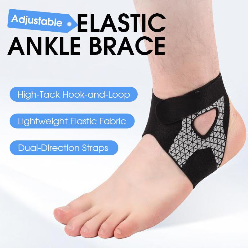 2Pcs Adjustable Elastic Ankle Brace