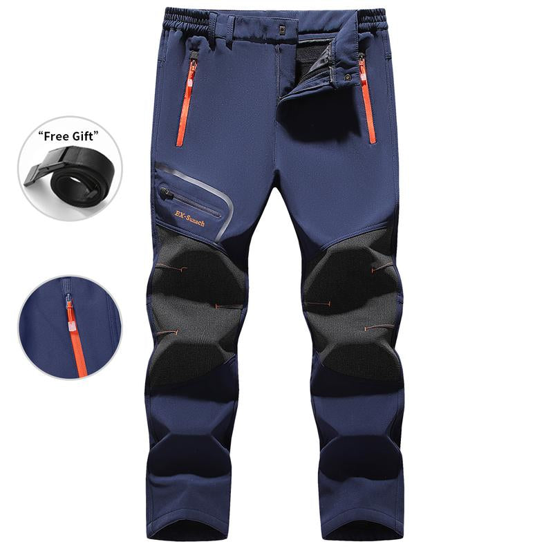 Men'S Work Pants, Multi-Pocket Cargo Pants | Windproof Design Snow Hiking Outdoor Trousers, Zippered Pockets, Casual Winter Hunting Camping Pants, Durable Heavyweight Fabric, Sturdy Construction, Adventure Gear, Suitable for Outdoor Enthusiasts