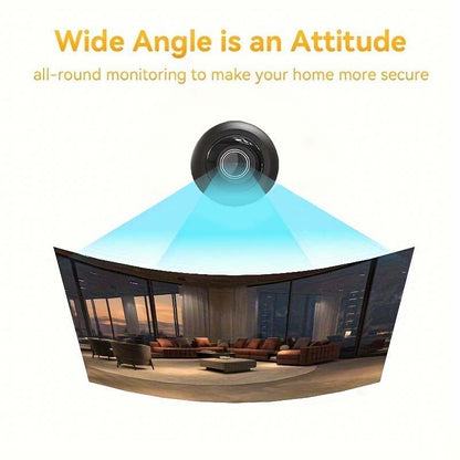 X5 Wireless Indoor Security Camera: Anti-Theft Video Recording, 720P, Memory Card Support, IP Camera, USB & Voice (APP Compatible)
