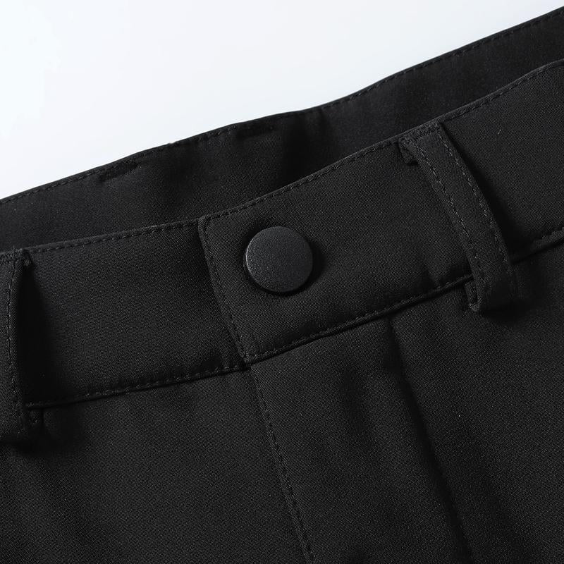 Men'S Work Pants, Multi-Pocket Cargo Pants | Windproof Design Snow Hiking Outdoor Trousers, Zippered Pockets, Casual Winter Hunting Camping Pants, Durable Heavyweight Fabric, Sturdy Construction, Adventure Gear, Suitable for Outdoor Enthusiasts