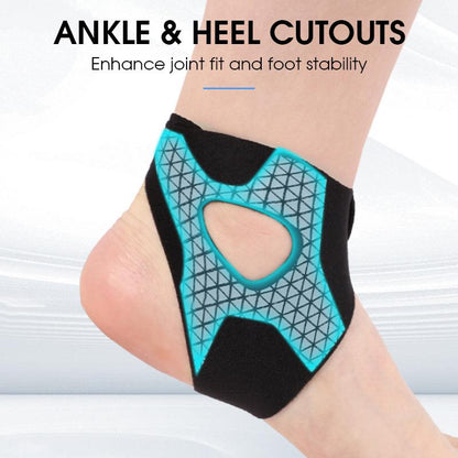 2Pcs Adjustable Elastic Ankle Brace